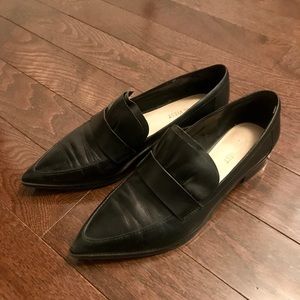 Nine West Pointed Toe Black Loafer